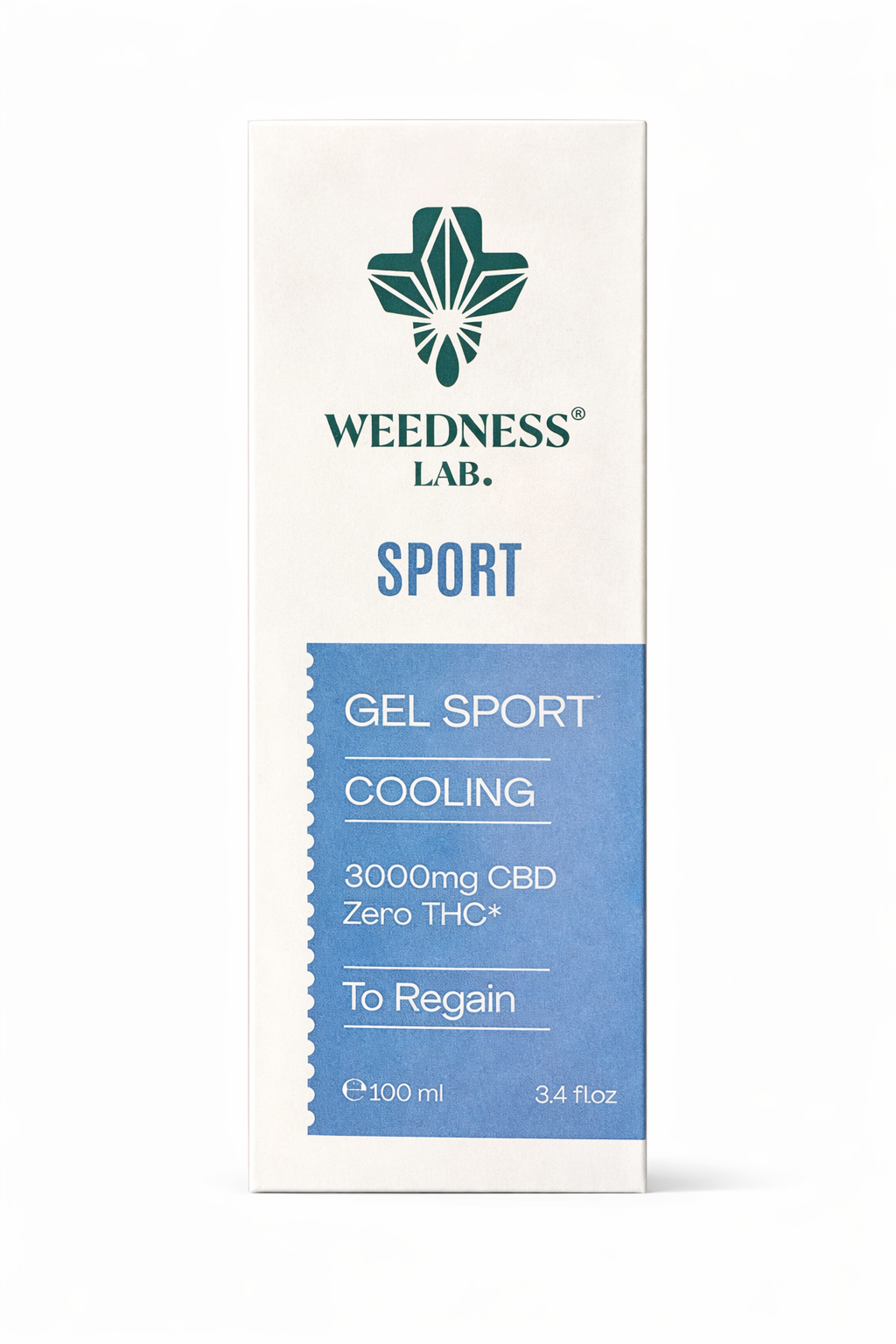 WEEDNESS LAB – Sport Gel Cooling CBD
