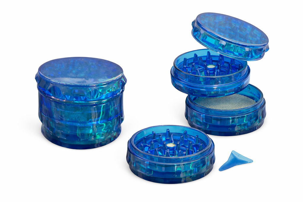 Grinder acrylique transparent 3 parties