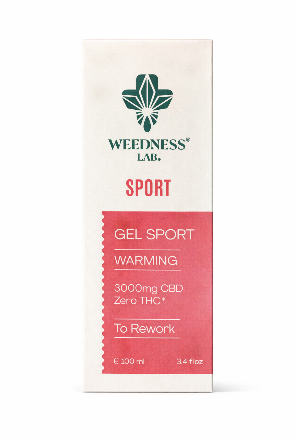 WEEDNESS LAB – Sport Gel Warming CBD