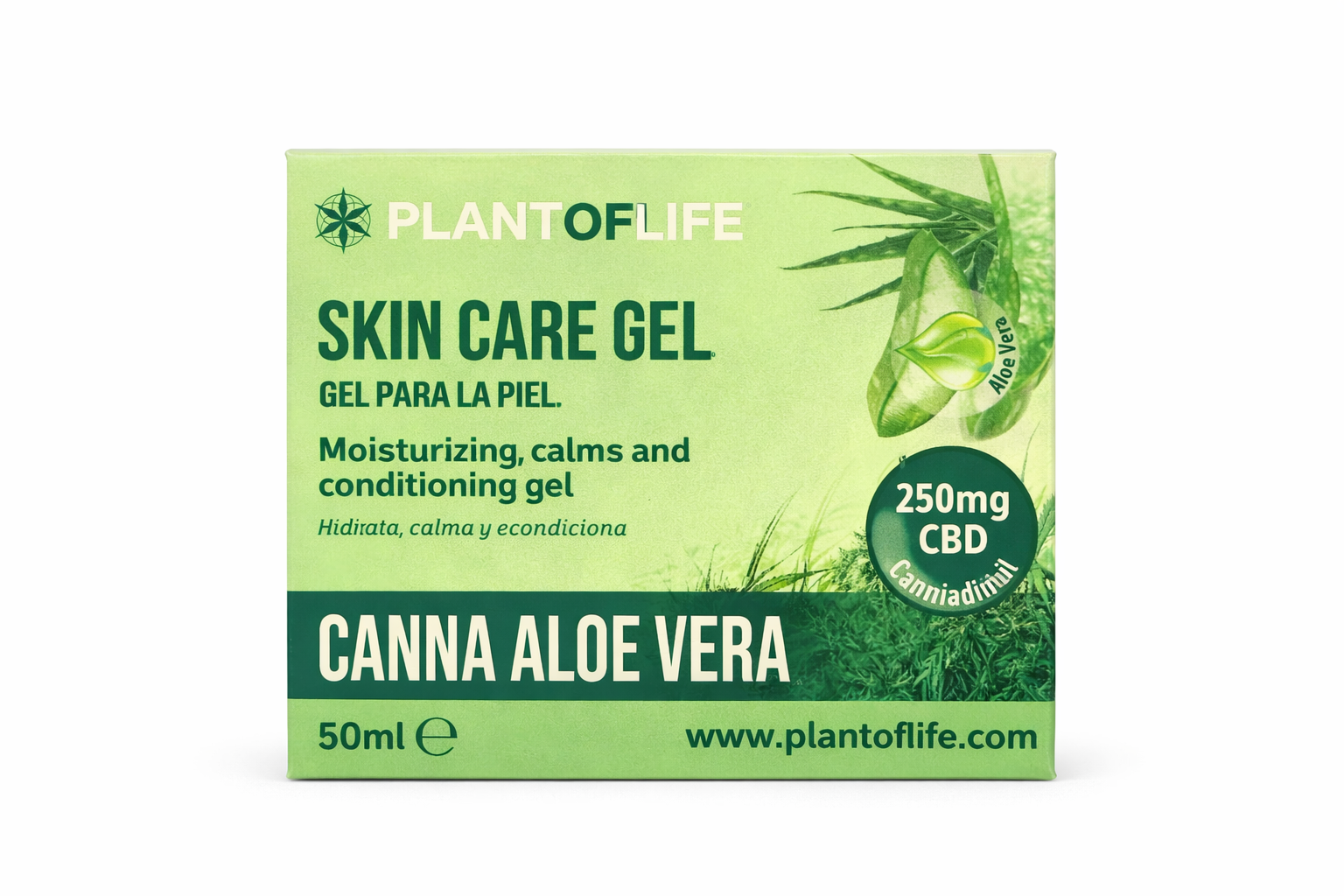 PLANT OF LIFE – Skin Care Gel CBD