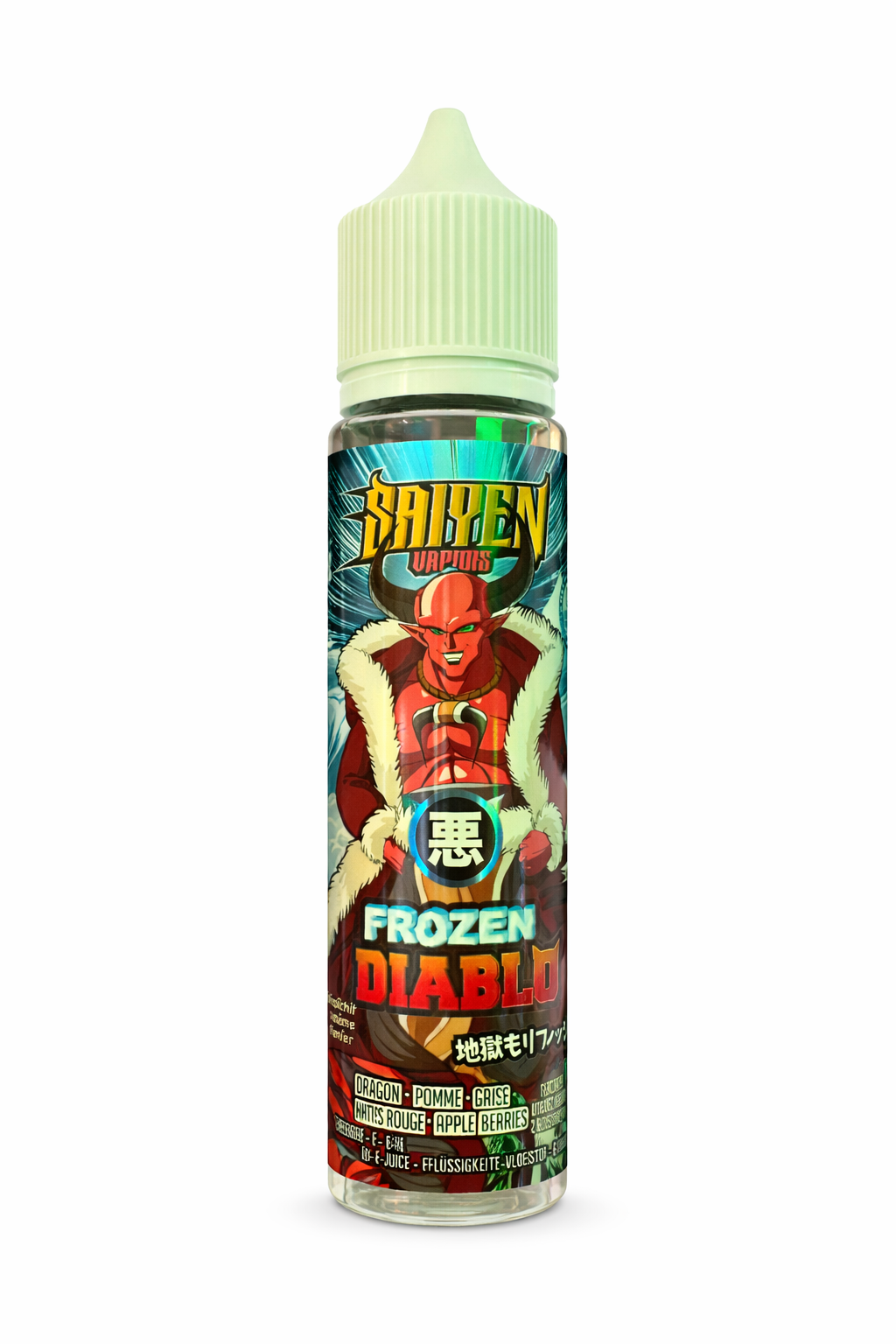 E-liquide Saiyen Vapors – Gamme Frozen (50 ml)