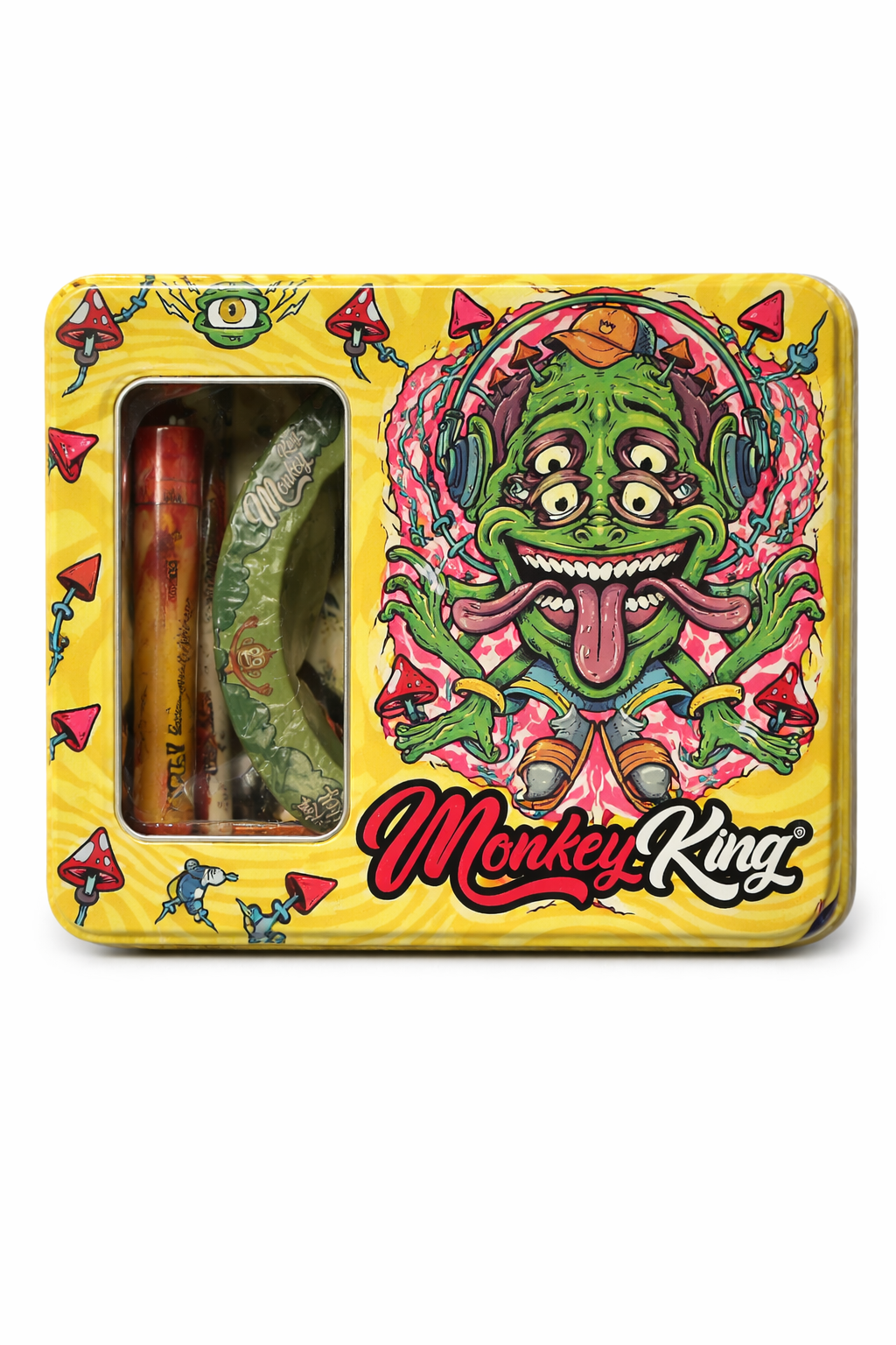 Coffret Monkey King – Accessoires fumeur design psychédélique