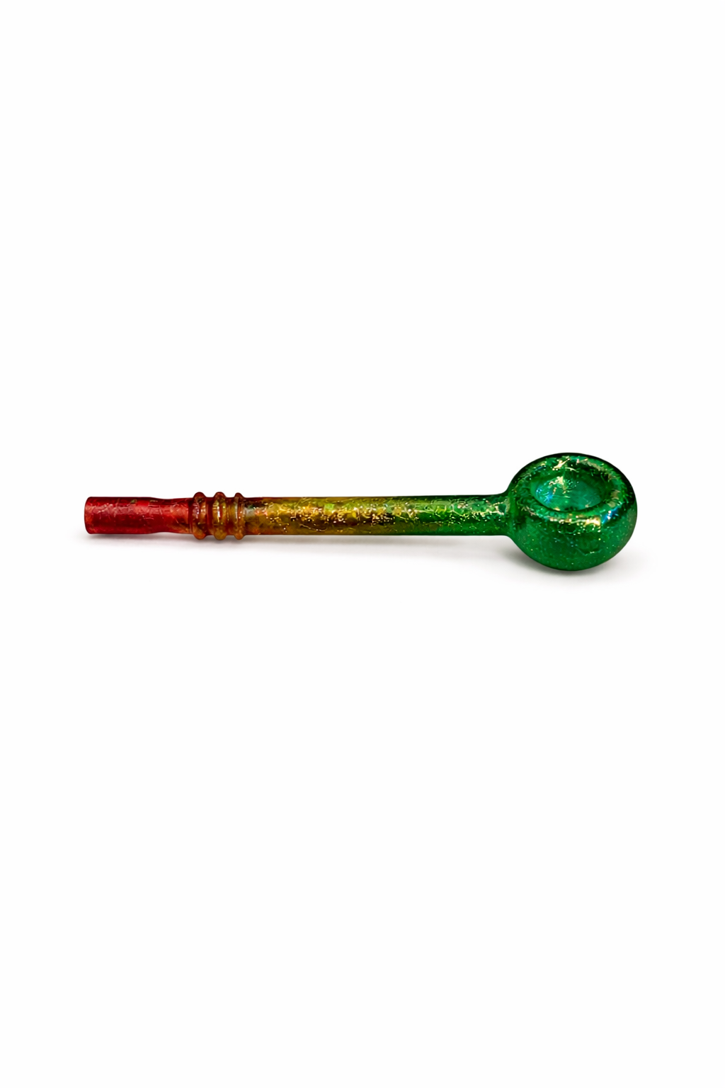 Pipe en verre colorée dégradée